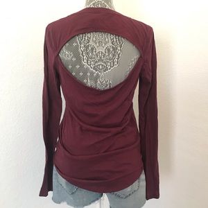 VS pink cut out top!